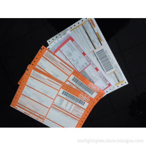Carbonless Paper Express Waybill Form